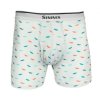 Simms Boxer Brief - Trout Critter Sterling - Size 2XL - CLOSEOUT