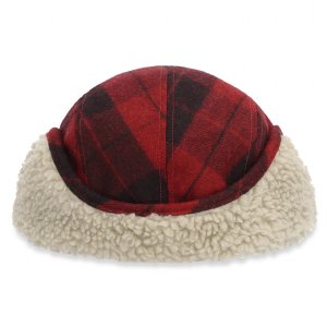 Simms Coldweather Cap - Red Buffalo Plaid