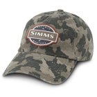 Simms 6 Panal Washed Twill Cap