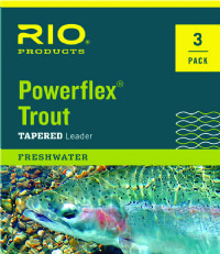 RIO Powerflex Trout Leaders 3-Pack