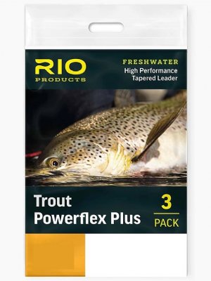 RIO Powerflex Plus Leader - 3 Pack