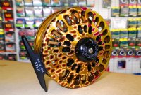 Abel Super 5N Fly Reel with Brown Trout Finish
