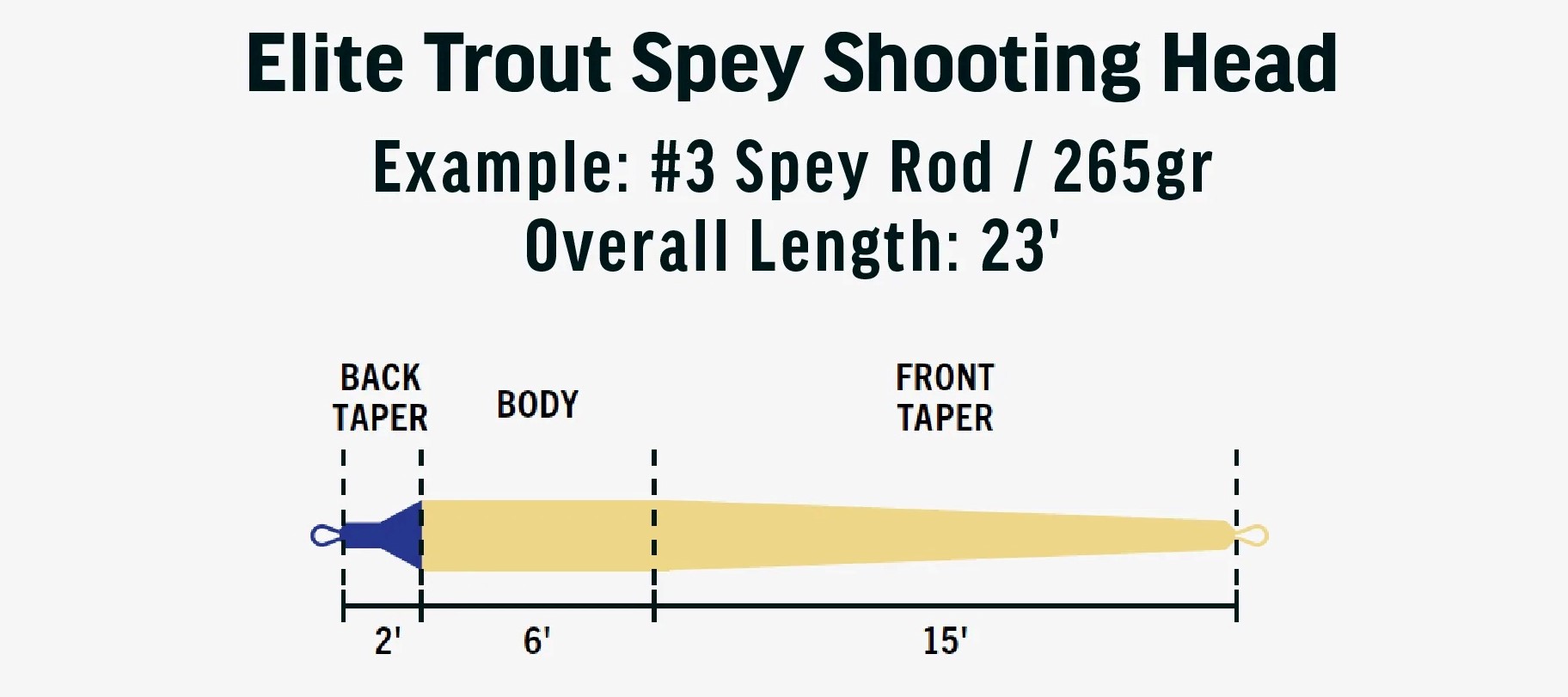 RIO Elite Trout Spey Shooting Head