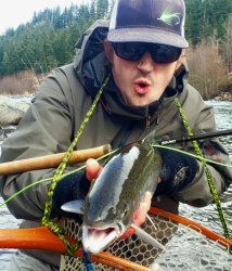 Callum Brock, Gorge Fly Shop Team Member