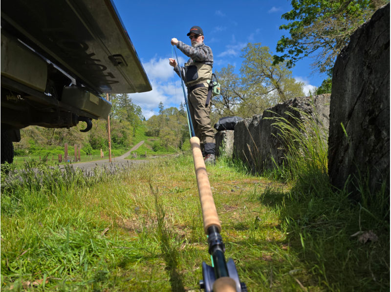 spey rod prep