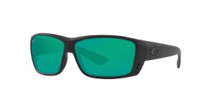 Costa Cat Cay - Blackout frame with Green Mirror 580G