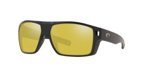 Costa Diego - Matte Black frame with Sunrise Silver Mirror 580G