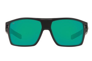 Costa Diego - Matte Black frame with Green Mirror 580G