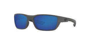 Costa Whitetip - Matte Gray with Blue Mirror 580G