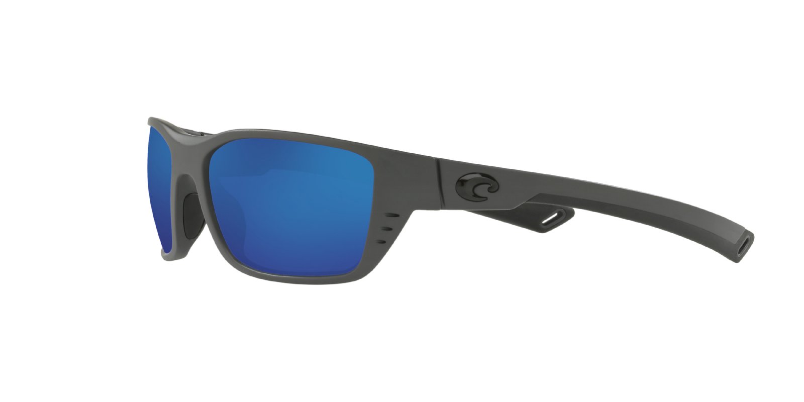 Costa Whitetip - Matte Gray with Blue Mirror 580G
