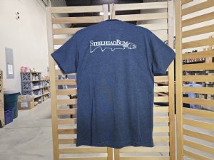 SteelheadBum T-Shirt - Charcoal Grey