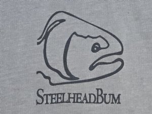 SteelheadBum T-Shirt - Warm Grey