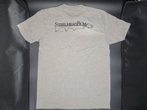 SteelheadBum T-Shirt - Warm Grey