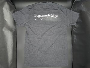 SteelheadBum T-Shirt - Charcoal Grey