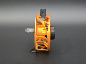 Ross Animas Fly Reel - Size 4/5 - Matte Pumpkin