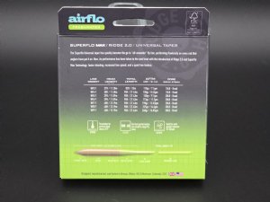 Airflo SuperFlo Max Ridge 2.0 Universal Taper