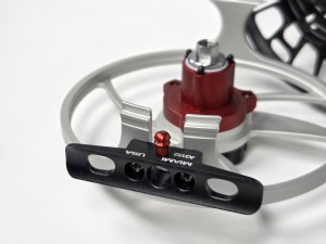 Nautilus GTR Fly Reels - open - brushed titanium