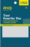 RIO Powerflex Plus Leader - 3 Pack