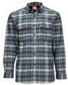 Simms Men's Coldweather Shirt - Size XL - Atlantis Steel Plaid - CLOSEOUT