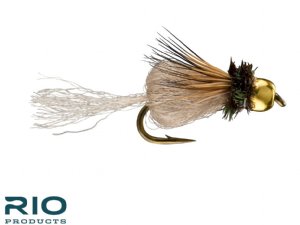 RIO Caddis Sparkle Pupa - Tan