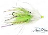 Stu's Chinook Intruder - White / Chartreuse