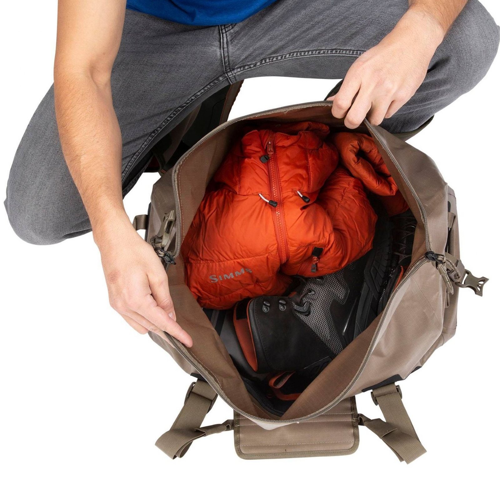 simms dry creek duffel small