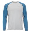 Simms Men's Solarflex Crewneck - Size XL - Nightfall Heather / Sterling - CLOSEOUT