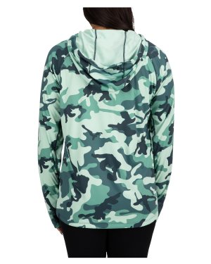 Simms Women's Solarflex Hoody Print - Woodland Camo Avalon