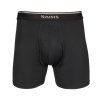 Simms Cooling Boxer Brief - Carbon - Size M - CLOSEOUT