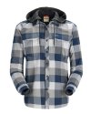 Simms Men's Coldweather Hoody - Size XL - Navy Buffalo Plaid - CLOSEOUT