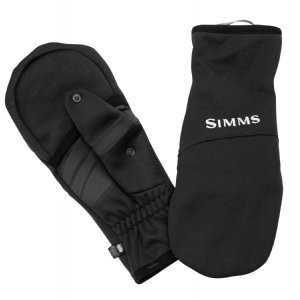 Simms Freestone Foldover Mitt - Black