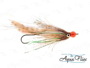 Aqua Flies - Senyo's Egg Raider - Tan / Pink