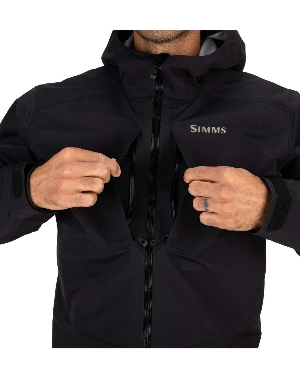 Simms Men's Freestone Wading Jacket - Black