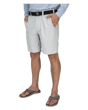 Simms Men's Superlight Short - Size 38 - Sterling - CLOSEOUT