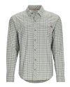 Simms Men's Stone Cold LS Shirt - Sterling Plaid
