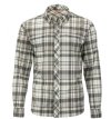 Simms Men's Stone Cold LS Shirt - Sage Madras Plaid - Size XL - CLOSEOUT