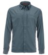 Simms BugStopper Intruder BiComp LS Shirt - Storm