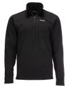 Simms Thermal Qtr Midlayer Zip Top - Black