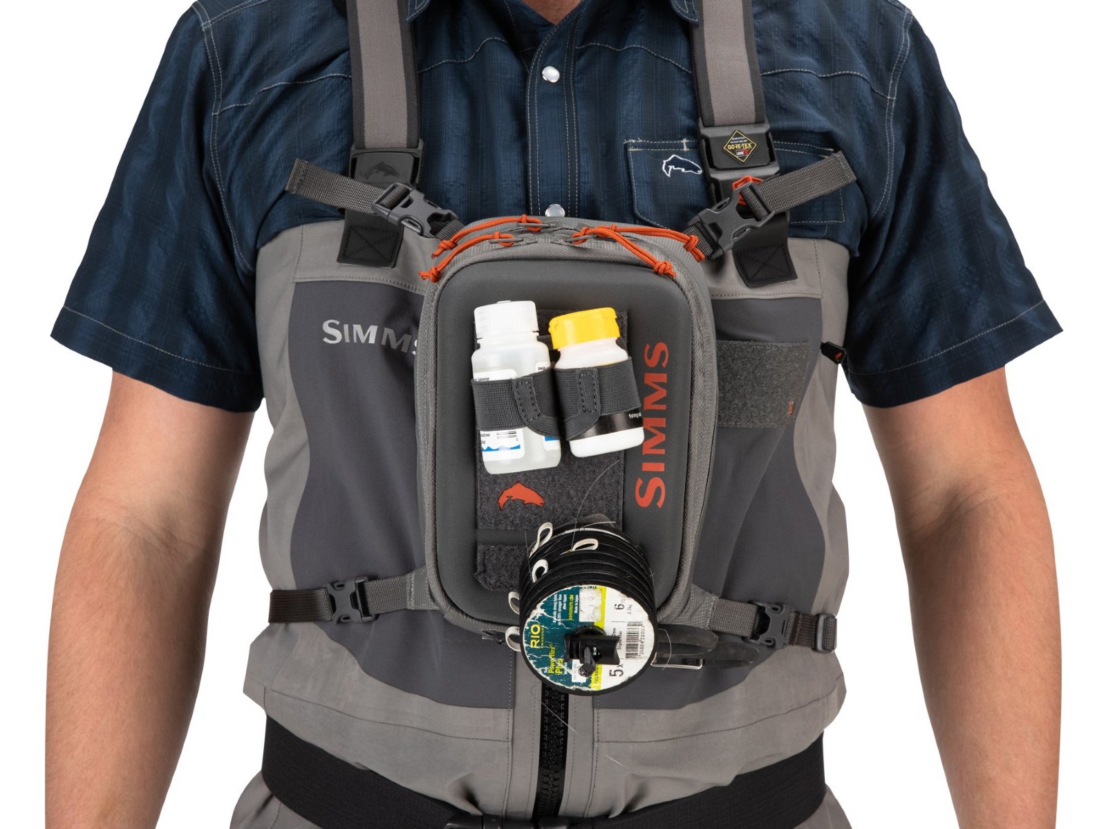 Simms Freestone Chest Pack - Pewter