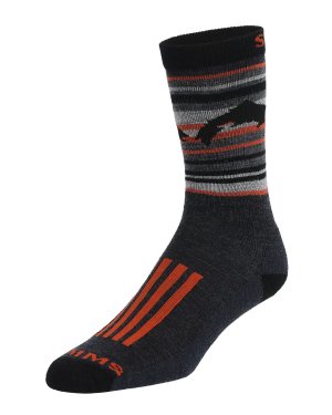 Simms Men's Daily Sock - Carbon