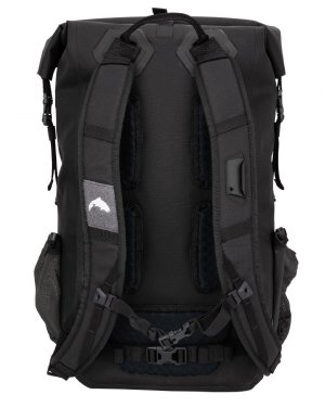 Simms Dry Creek Rolltop Backpack - Black