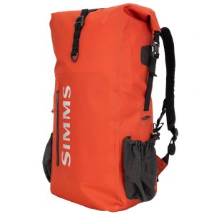 Simms Dry Creek Rolltop Backpack - Simms Orange