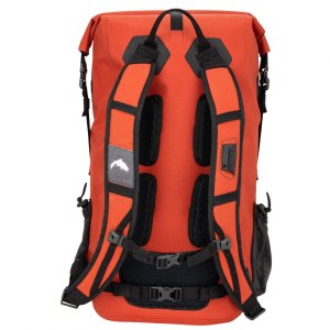 Simms Dry Creek Rolltop Backpack - Simms Orange