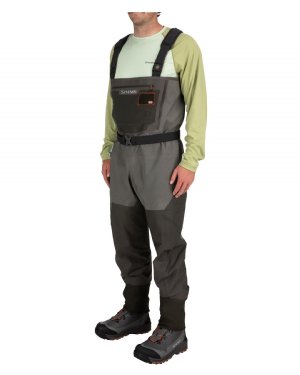 Simms G3 Guide Stockingfoot Wader - Gunmetal