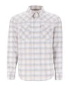 Simms Men's Brackett LS Shirt - White Brackett