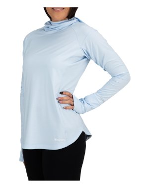 Simms Women's Solarflex Cooling Hoody - Ice