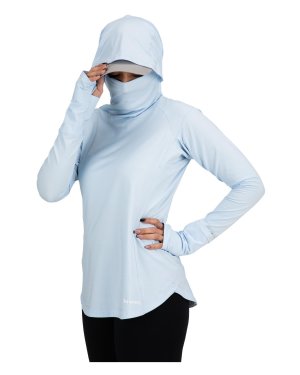 Simms Women's Solarflex Cooling Hoody - Ice