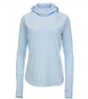 Simms Women's Solarflex Cooling Hoody - Size XL - Ice - CLOSEOUT