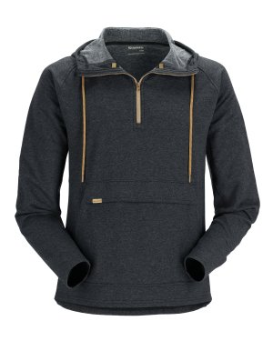 Simms Men's Vermilion Hoody - Black Heather