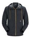 Simms Men's Vermilion Full-Zip Hoody - Size XL - Black Heather - CLOSEOUT